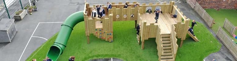 Marshchapel Infants School’s Playground Castle